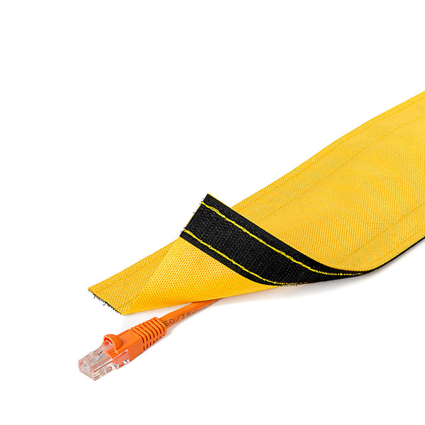 Electriduct Dura Race Carpet Cord Cover- 5" x 150ft- Yellow DRN5.00-150-YL